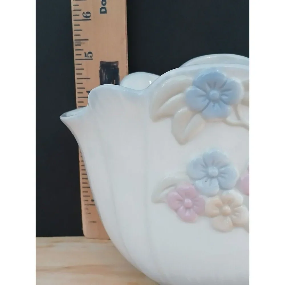 FTD Vintage 1992 Ceramic Floral Vase 